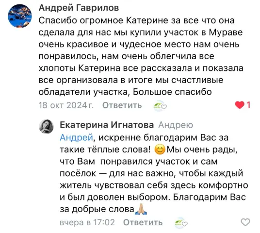 Скриншот отзыва покупателя №1