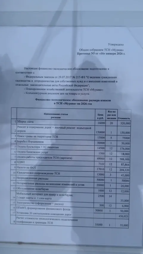 Видео уведомления от 16 января 2026